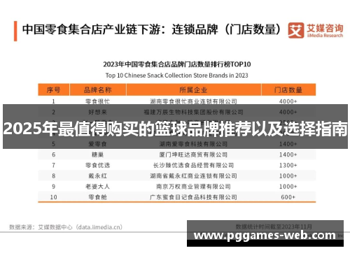 2025年最值得购买的篮球品牌推荐以及选择指南